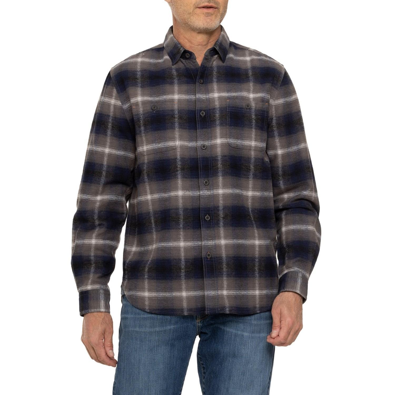 True Grit Mojave Plaid Two-Pocket Shirt - Long Sleeve Product Image