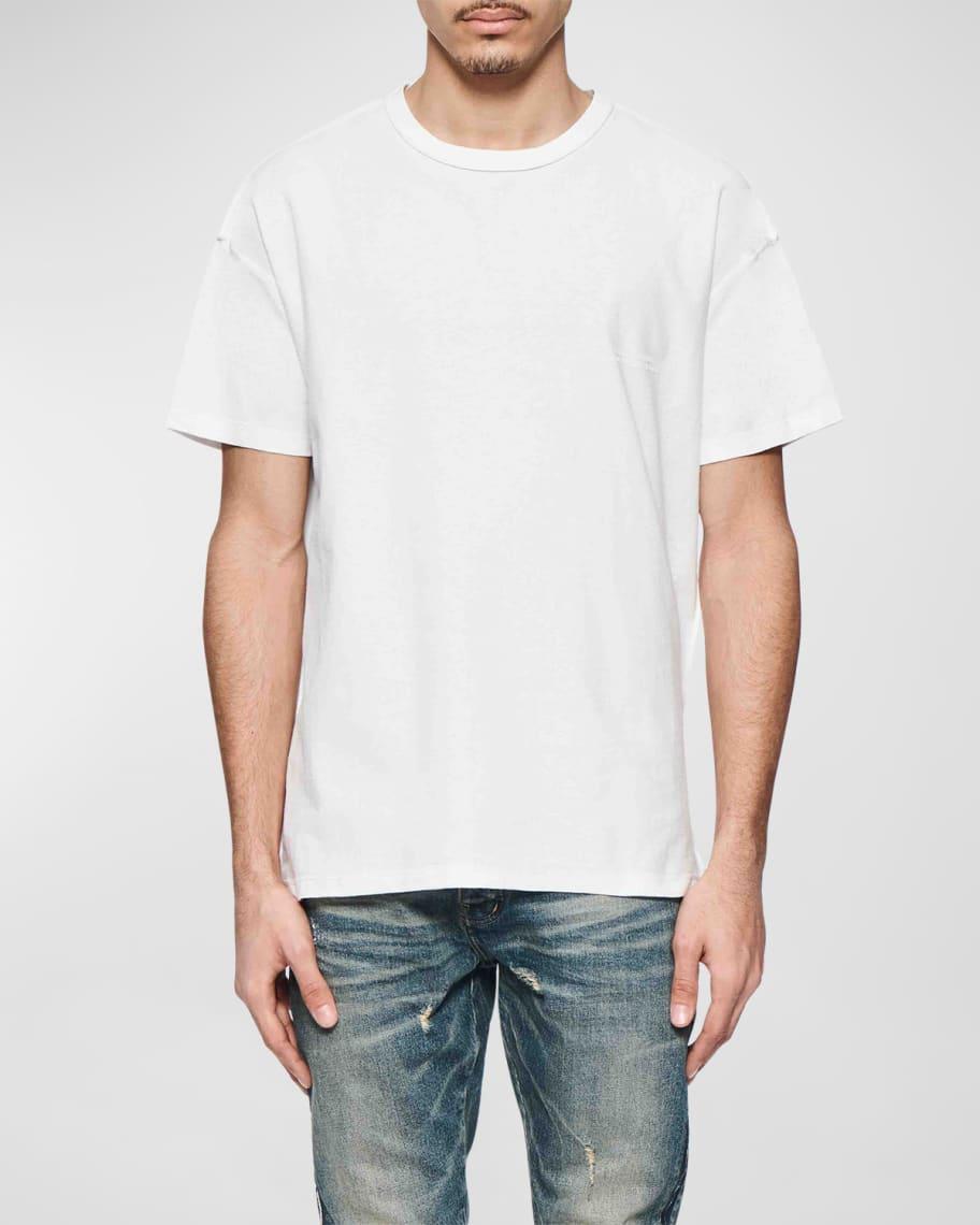 Men's Textured Innside-Out T-Shirt Product Image