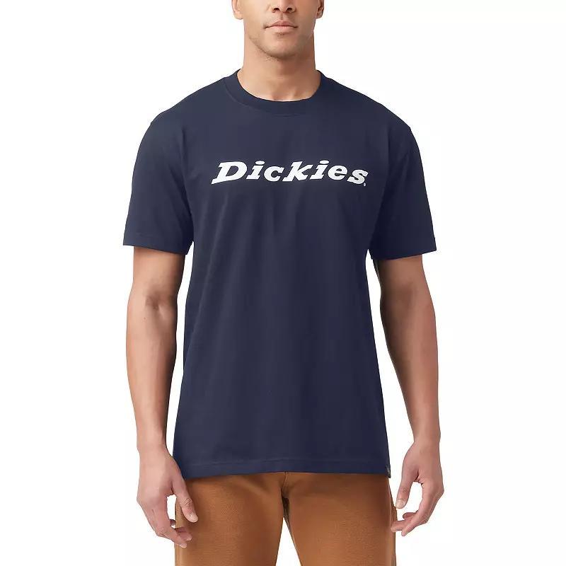 Mens Dickies Wordmark Graphic Tee Black Product Image