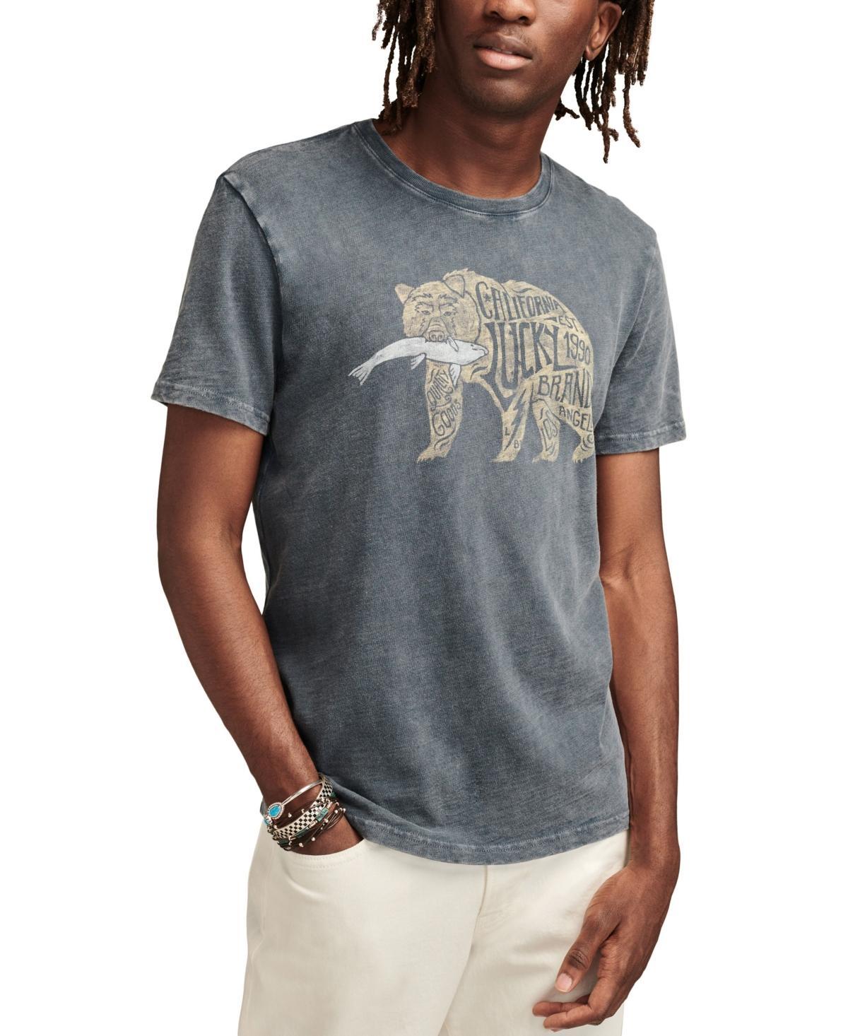 Lucky Brand Mens Lucky Bear T-shirts Product Image