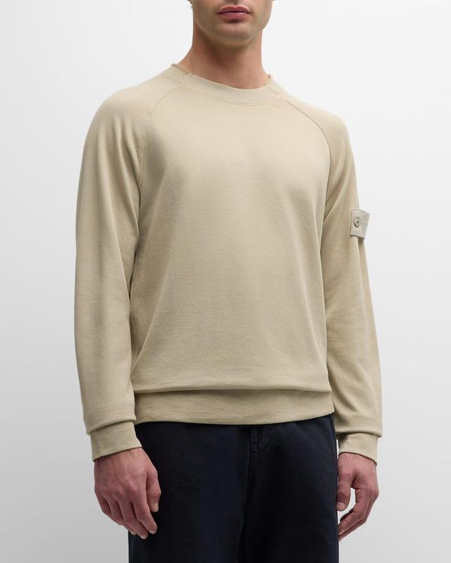 Stone Island Ghost Raglan Sleeve Cotton Sweatshirt Product Image