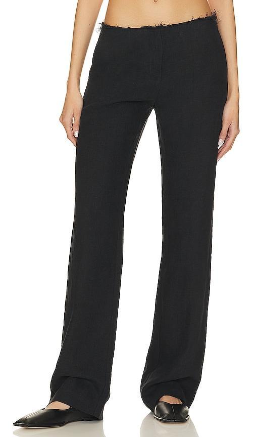 St. Agni Low Waist Pant Black. (also in ). Product Image