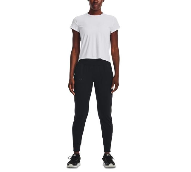 Womens Under Armour Motion Joggers Green Product Image