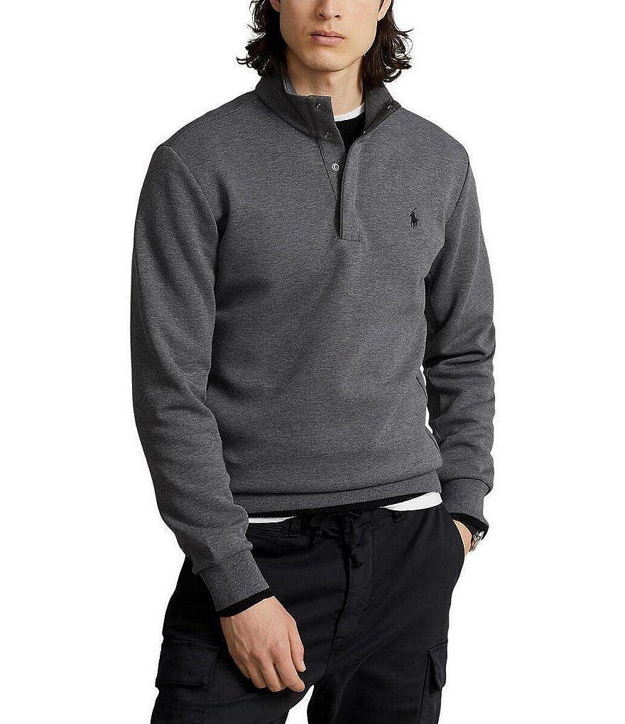 Polo Ralph Lauren Double-Knit Quarter Snap Pullover Product Image