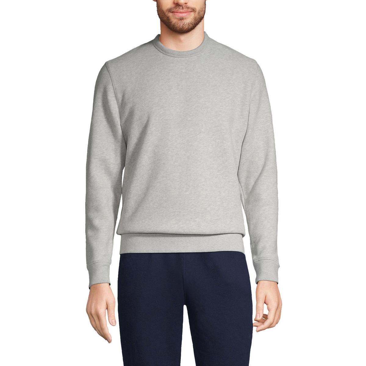 Lands End Mens Tall Long Sleeve Serious Sweats Crewneck Sweatshirt Product Image