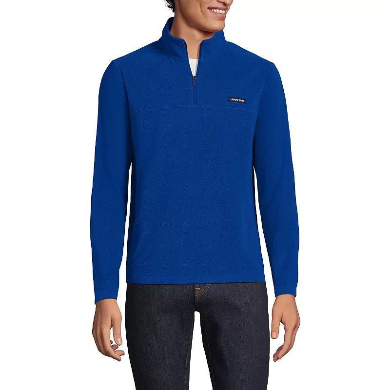 Mens Lands End Fleece Quarter-Zip Pullover Product Image