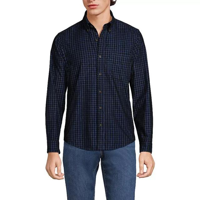 Mens Lands End Pinwale Corduroy Shirt Product Image