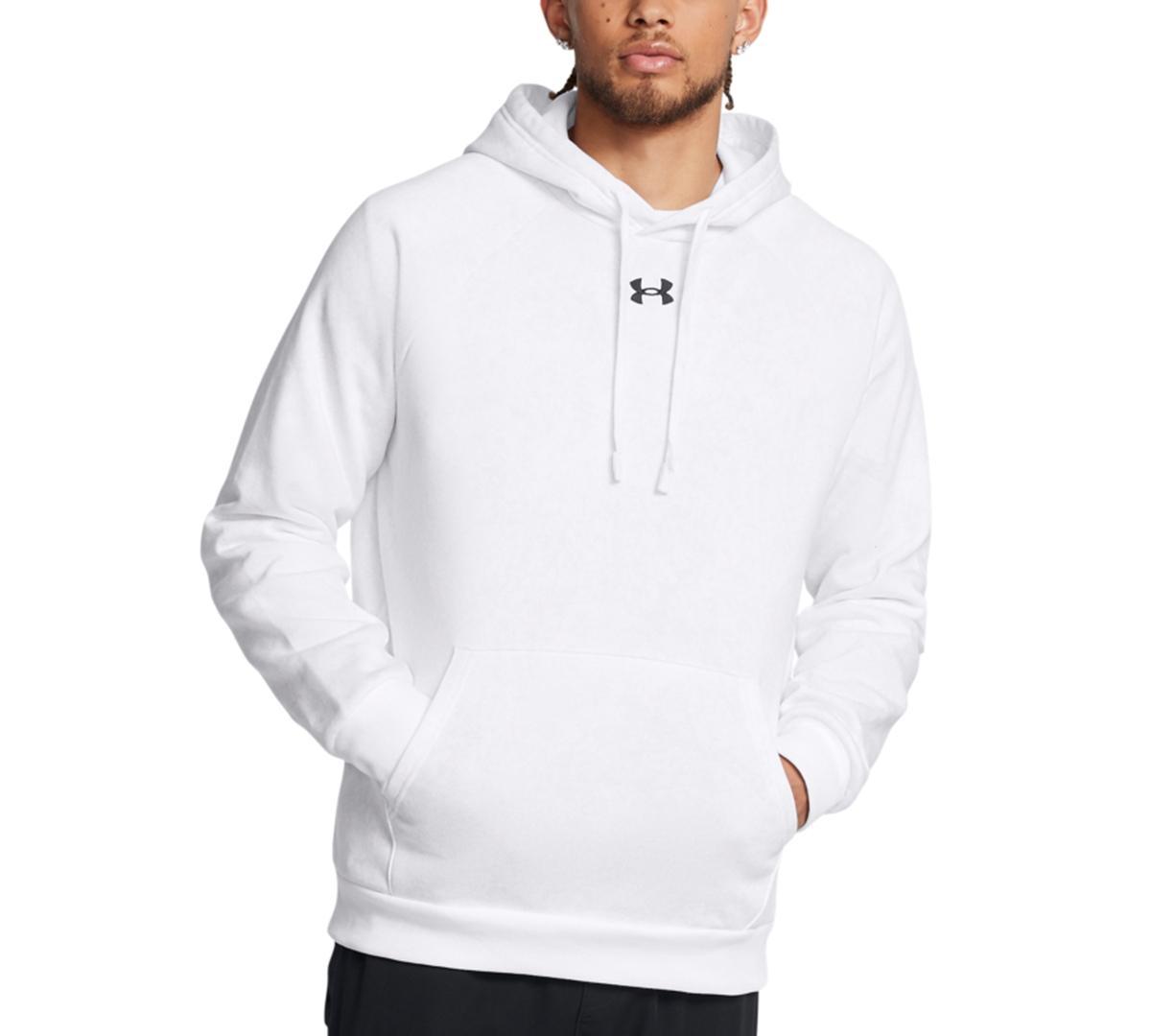 Mens Under Armour Rival Fleece Tech Camo Hoodie Product Image