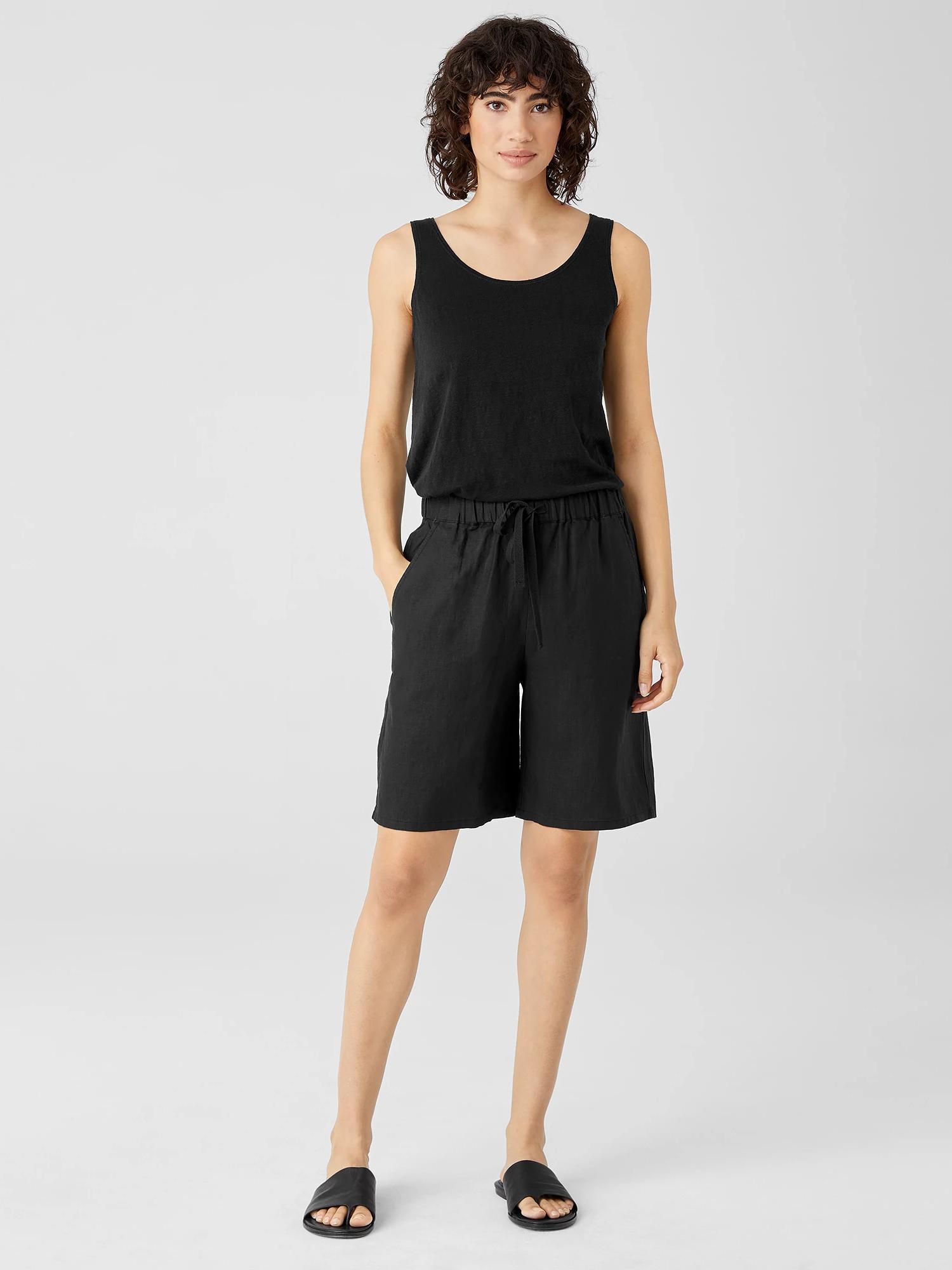 EILEEN FISHER Organic Linen Shortsfemale product image