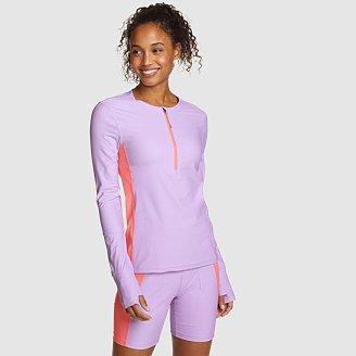 Women's Shoreline Long-Sleeve Rashguard Product Image