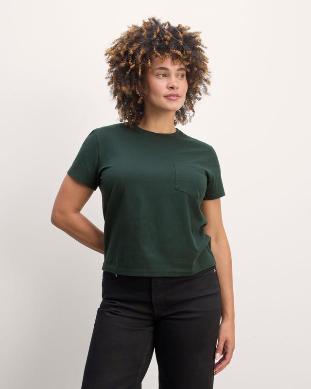 The Box-Cut Tee in Essential Cotton Product Image