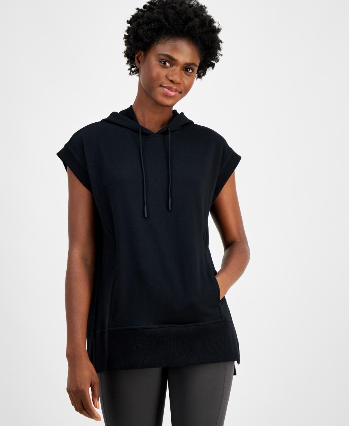 Id Ideology Womens Relaxed Comfort Flow Hooded Tunic, Created for Macys Product Image