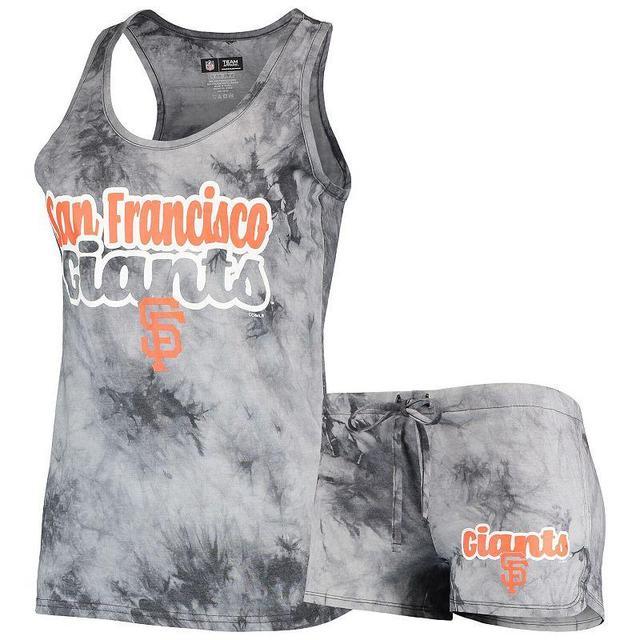 Womens Concepts Sport Charcoal San Francisco Giants Billboard Racerback Tank Top & Shorts Set Product Image