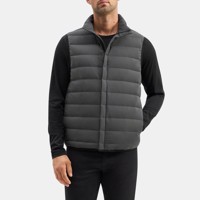 Stretch Poly Quilted Zip Vest | Theory Outlet Product Image