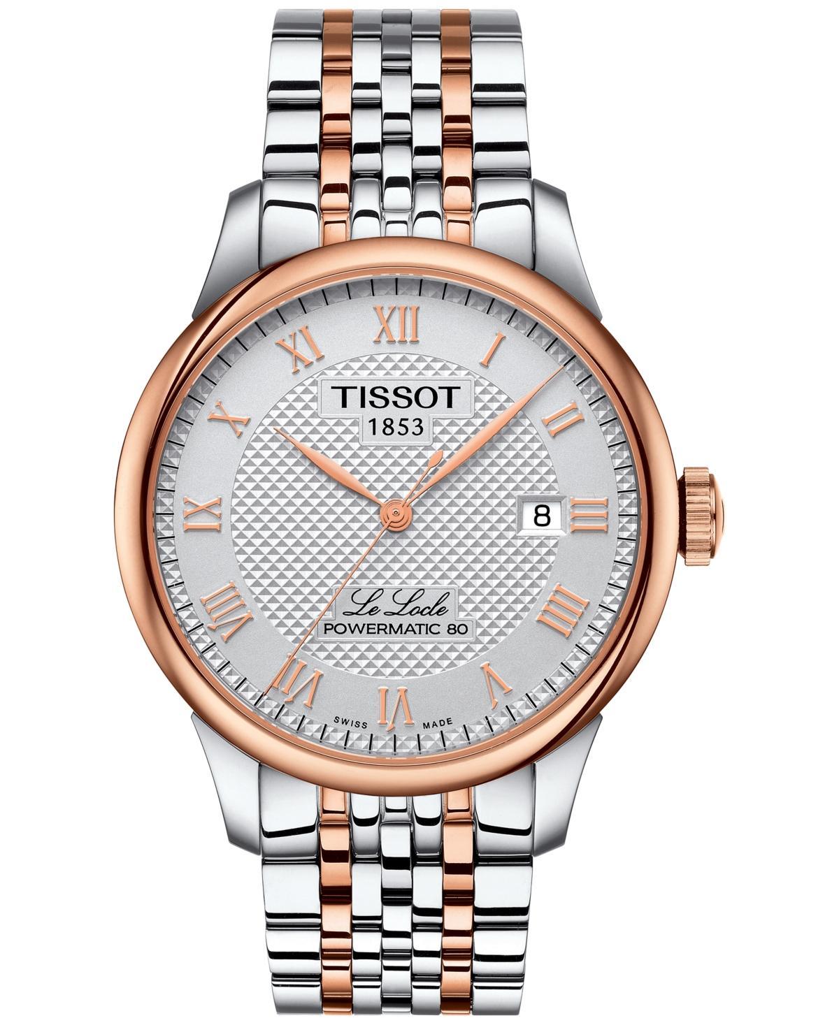 Tissot Le Locle Powermatic 80 Automatic Leather Strap Watch, 39mm Product Image