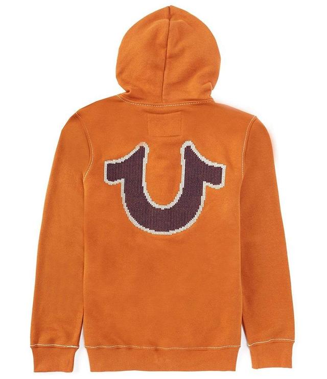 True Religion Big T Cross-Stitch Hoodie Product Image