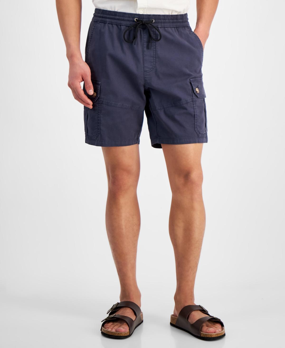 Sun + Stone Mens Relaxed Fit 8 Cargo Shorts, Created for Macys Product Image