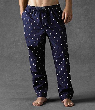 Polo Ralph Lauren Big  Tall Allover Pony Pajama Sleep Pants Product Image