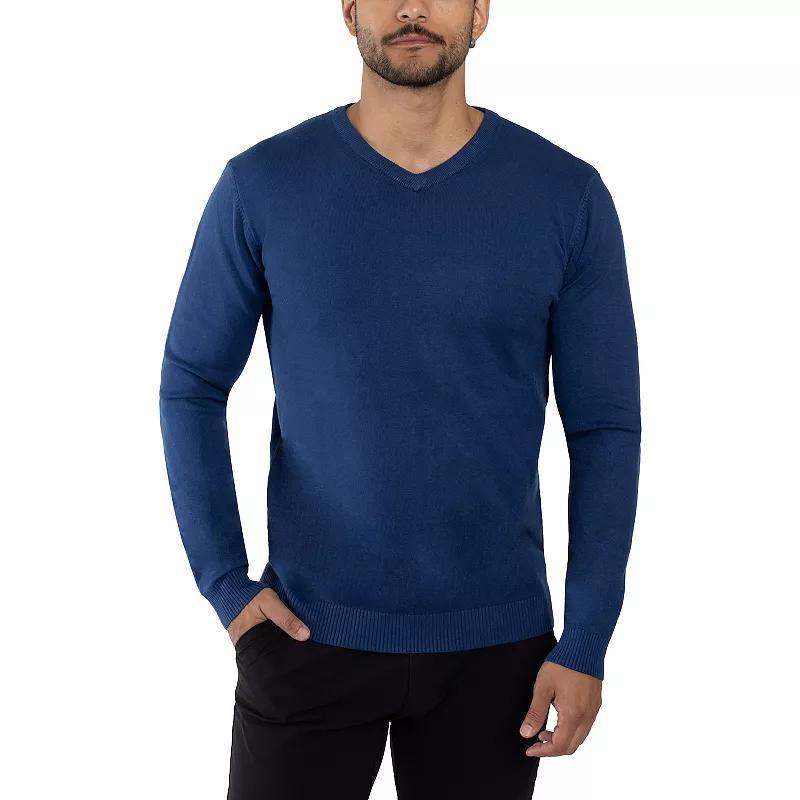 Mens Xray Fitted V-Neck Sweater Product Image