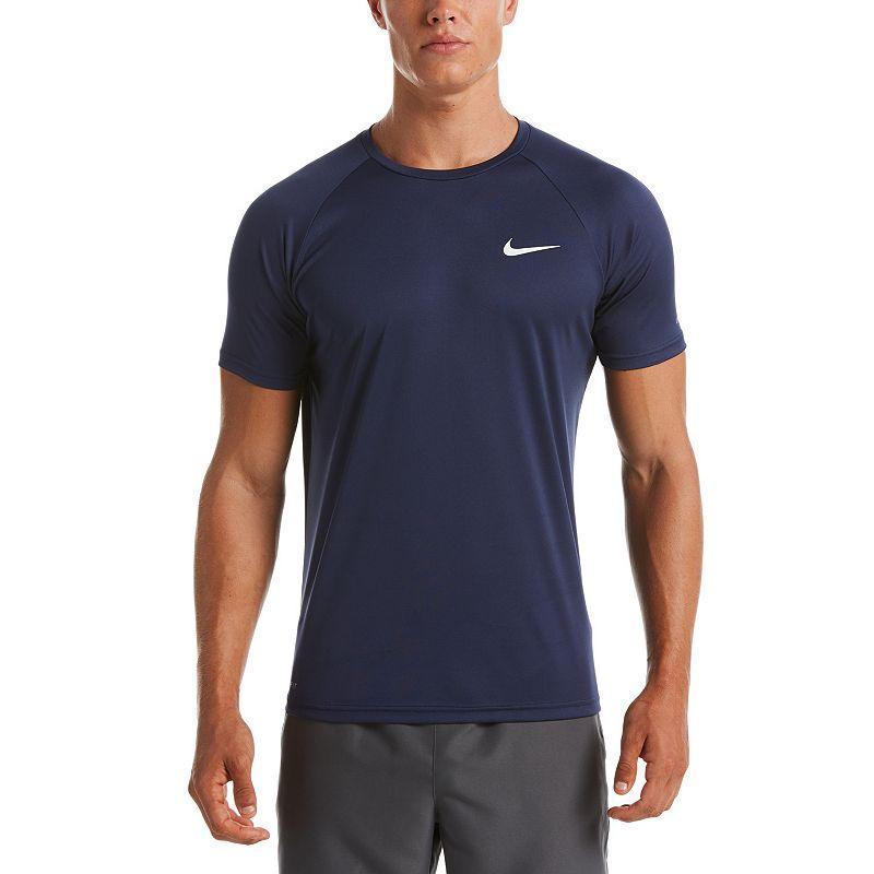 Midnight Navy Short-Sleeve Rashguard - Men Product Image