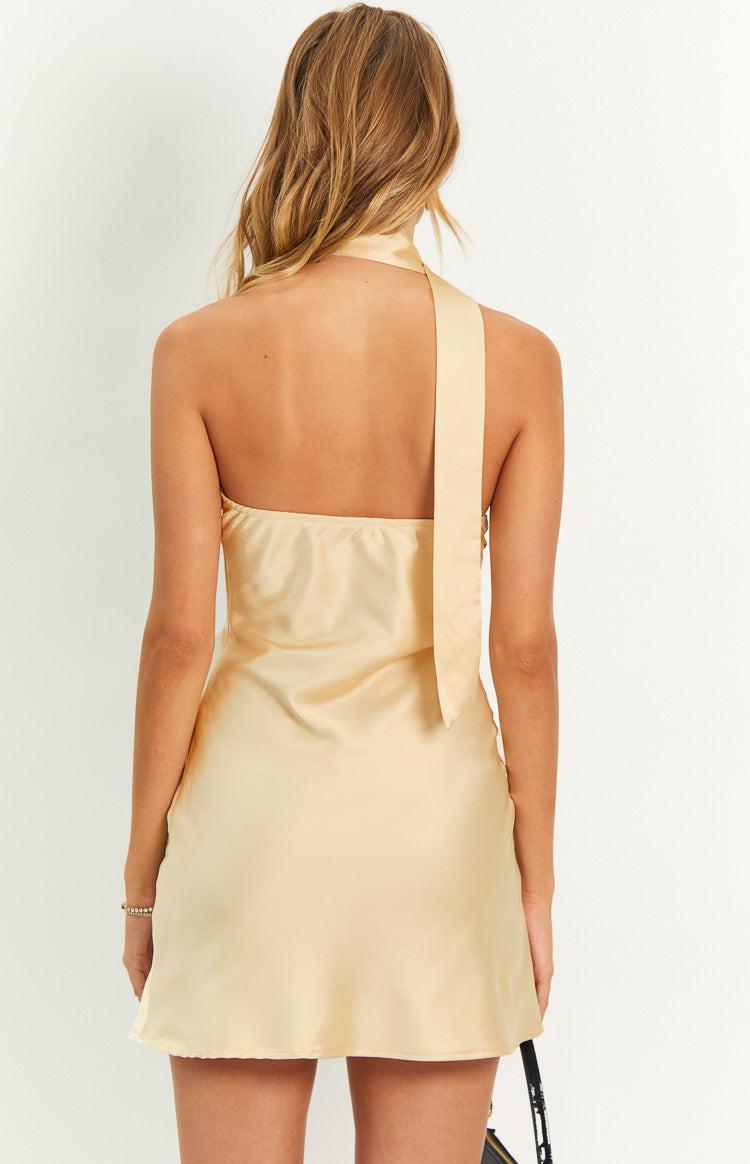 Gemmy Champagne Mini Party Dress Product Image