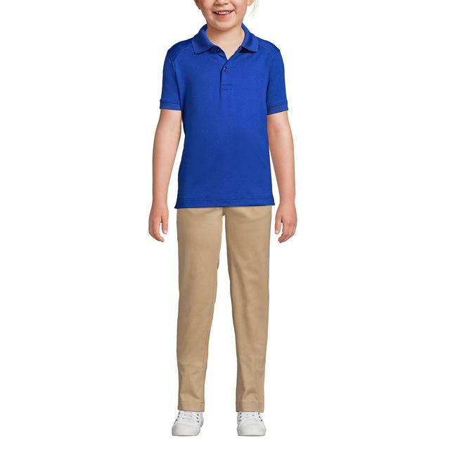 Lands End Girls School Uniform Short Sleeve Rapid Dry Polo Shirt Product Image