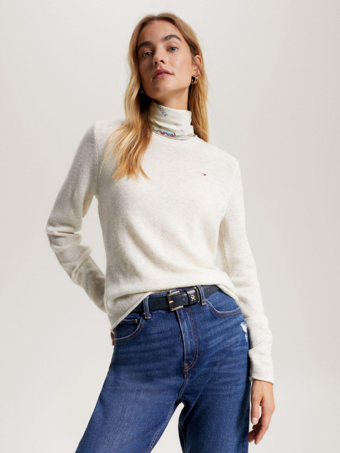 Tommy Hilfiger Women's Wool Crewneck Sweater Product Image