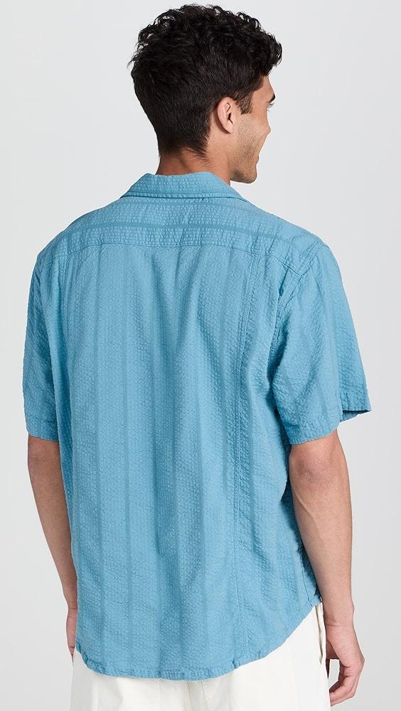 Corridor Striped Seersucker Shirt | Shopbop Product Image