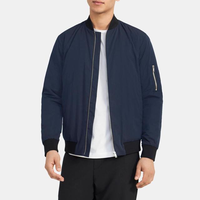 Tech Poly Bomber Jacket | Theory Outlet Product Image