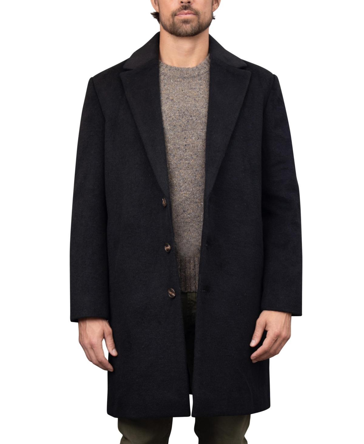 Bagatelle Homme Mens Wool Blend Single-Breasted Topcoat Product Image