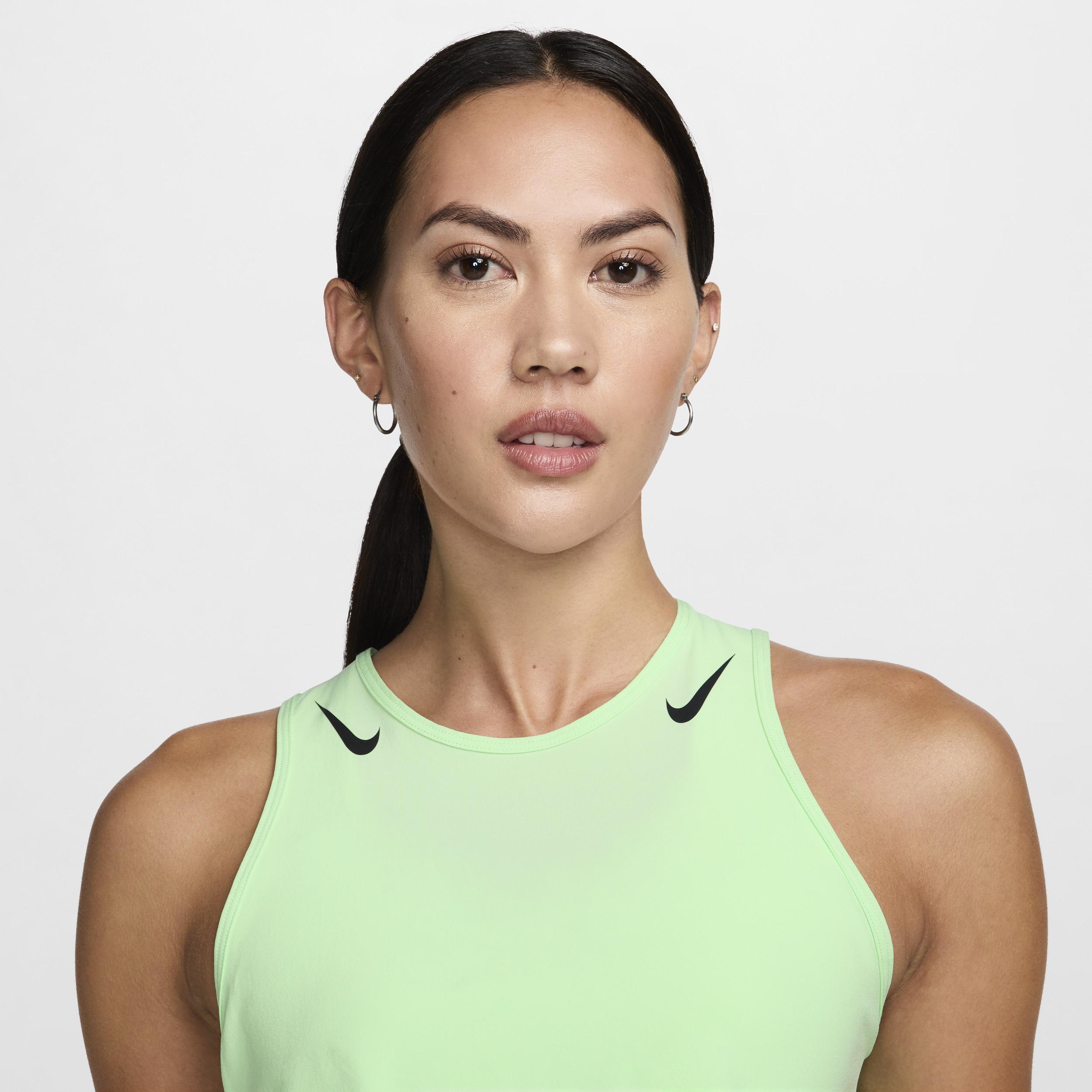 Nike AeroSwift Women's Dri-FIT ADV Cropped Running Tank Top Product Image