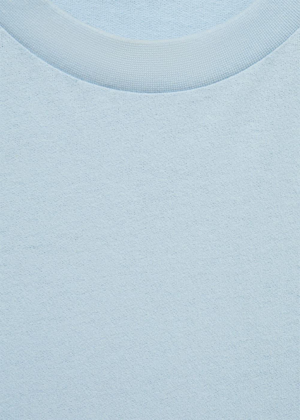 Relaxed fit cotton t-shirt - Men | MANGO USA Product Image