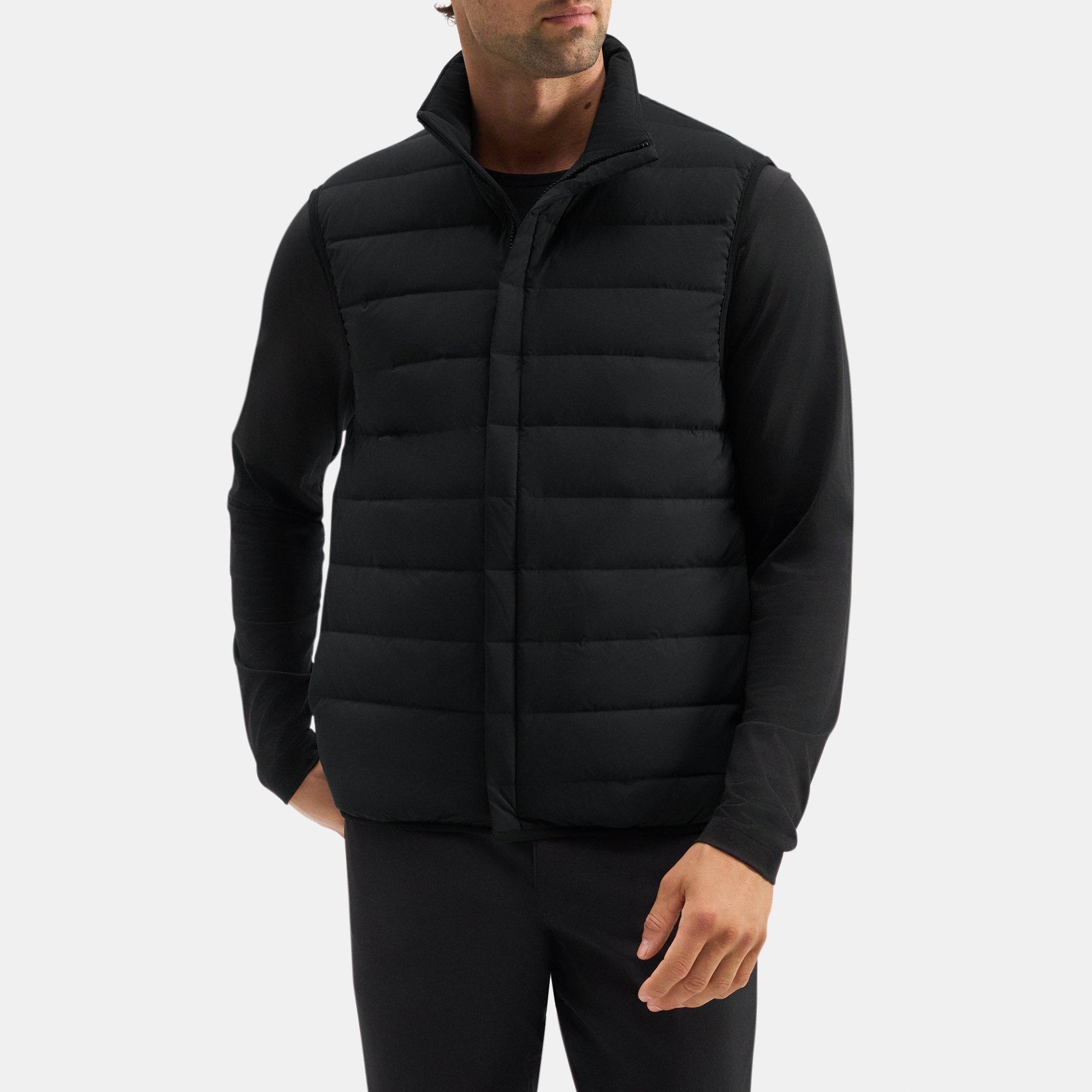 Stretch Poly Quilted Zip Vest | Theory Outlet Product Image