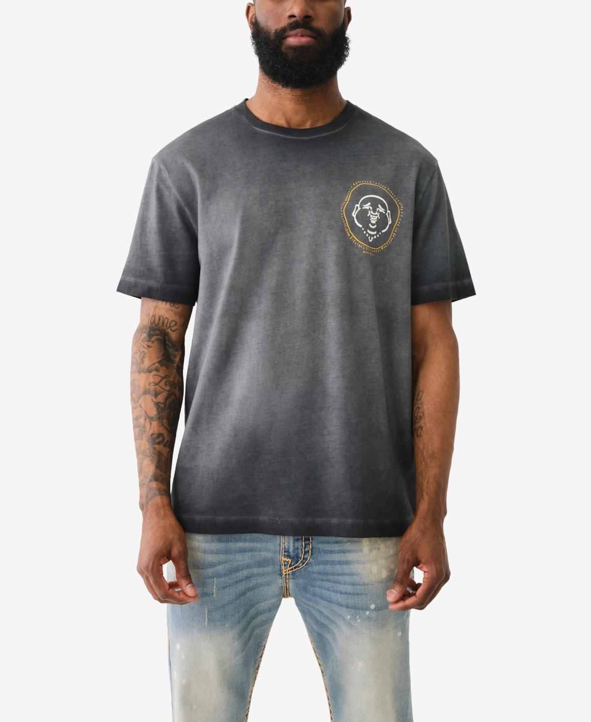 True Religion Mens Short Sleeve Dyed Printed Resort T-shirts Product Image