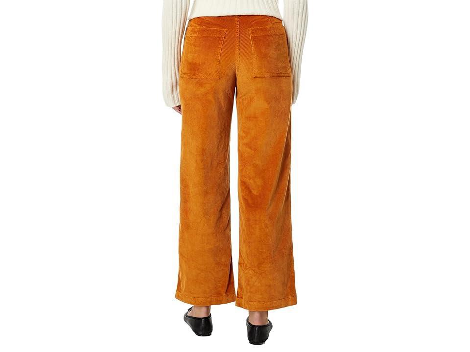 Madewell Emmett 2.0 Wide-Leg Pants in Corduroy (Fresh Cider) Women's Clothing Product Image