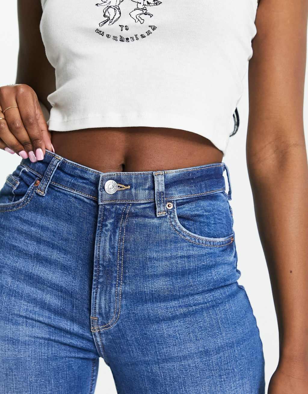 Bershka high rise flared jeans Product Image