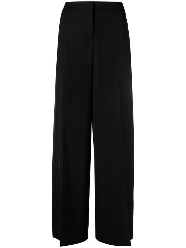 Pipa Wide-leg Tailored Trousers In Black Product Image