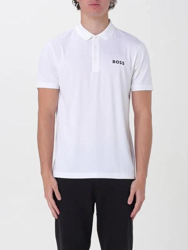 Polo Shirt Boss Men Color White Product Image