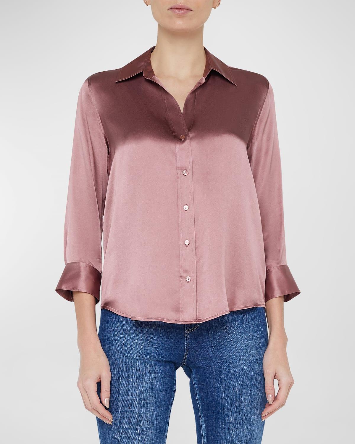 L'AGENCE Dani Blouse Size L, M, XL, XS. Product Image