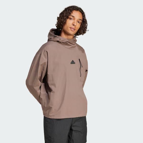 City Escape Woven Hoodie Product Image