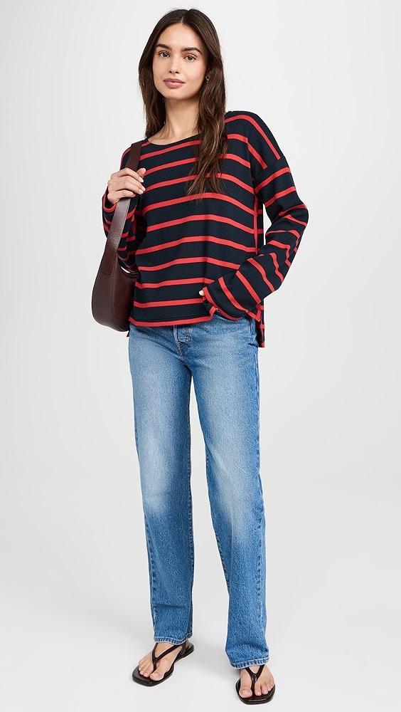 La Ligne Long Sleeve Breton Tee | Shopbop Product Image