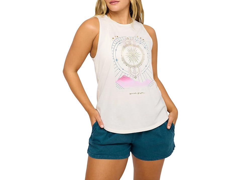 Spiritual Gangster Abundance Jade Muscle Tank Women's Clothing product image