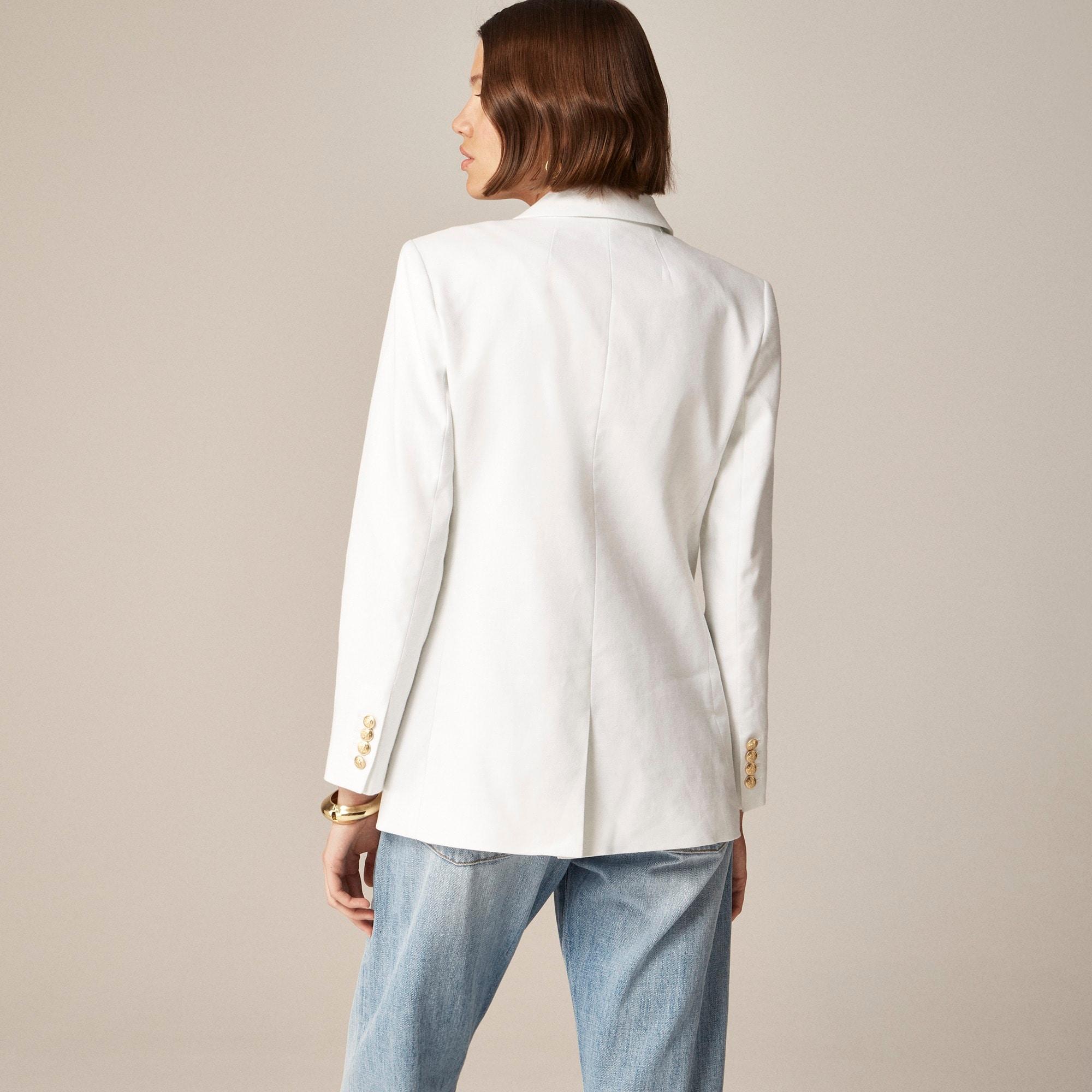 Greta blazer in stretch linen blend Product Image