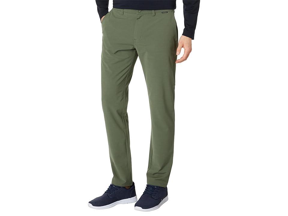 TravisMathew Otc Tech Chino (Dress Blues) Men's Clothing Product Image