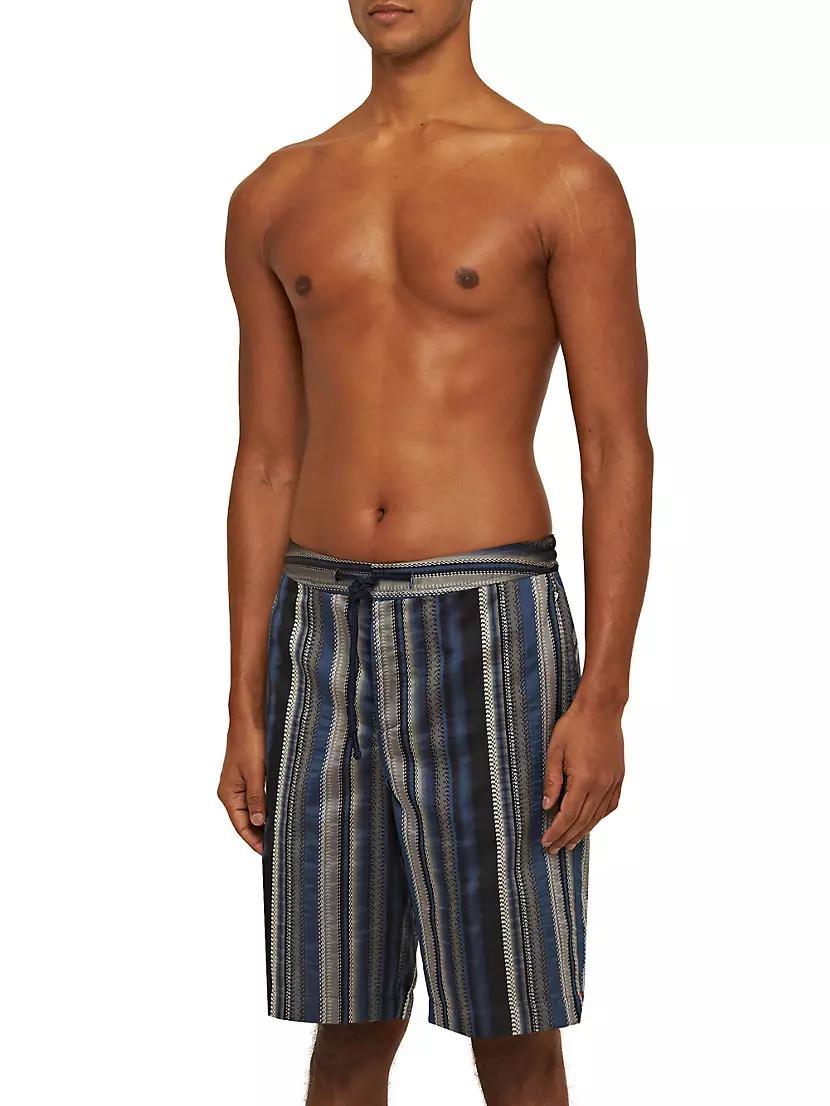 Mastiff Tanami Striped Swim Trunks Product Image