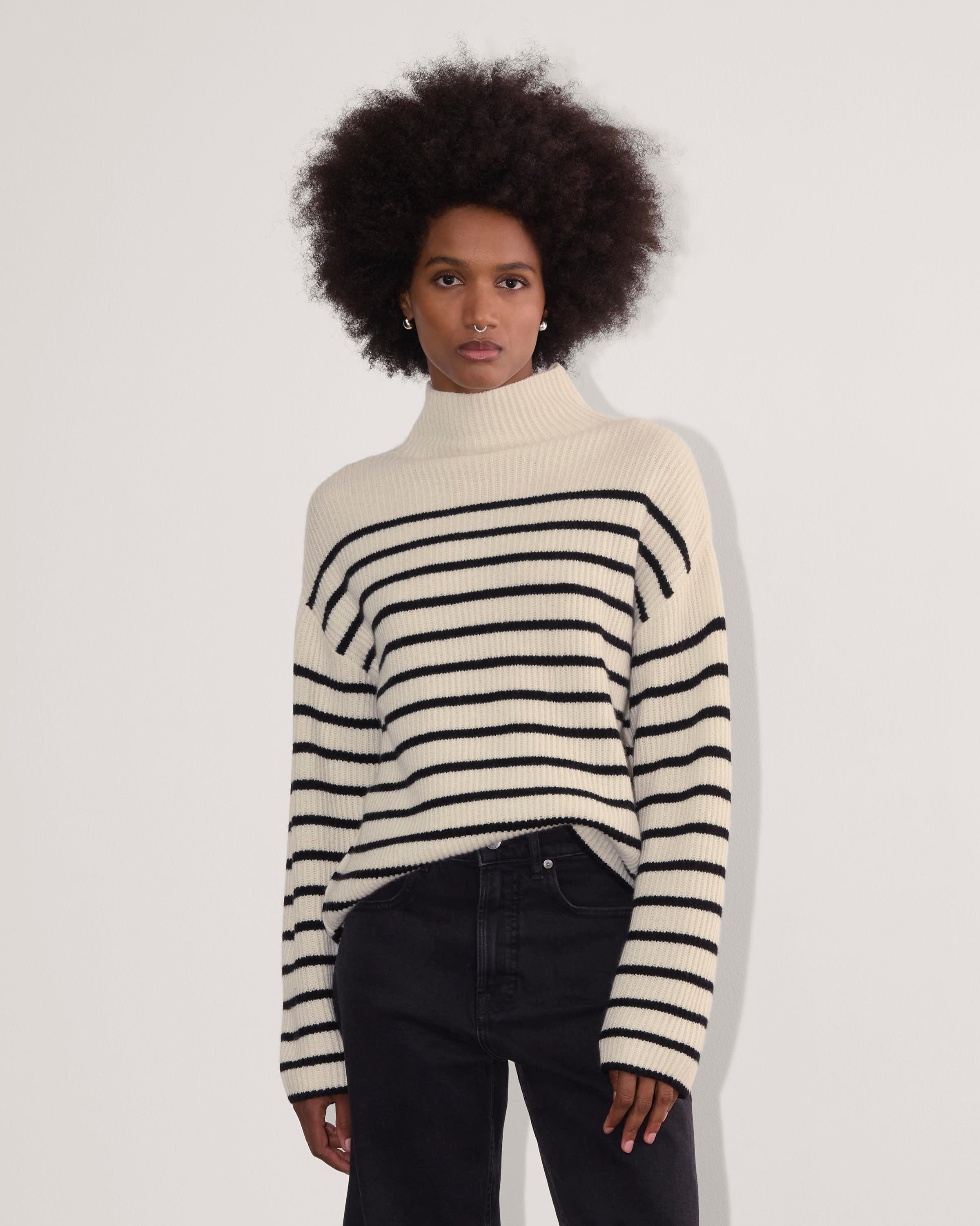 The Fisherman Turtleneck in Wool Cashmere Product Image