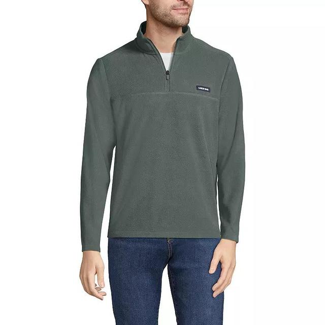 Mens Lands End Fleece Quarter-Zip Pullover Product Image