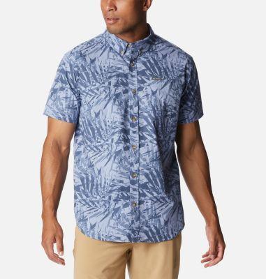 Columbia Mens Rapid Rivers Printed Short Sleeve Shirt- Product Image