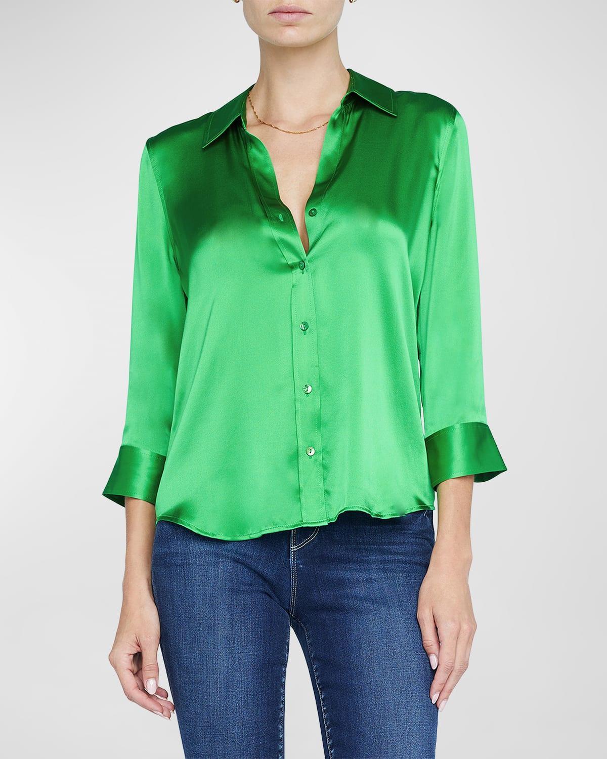 L'AGENCE Dani Blouse Size L, M, XL, XS. Product Image