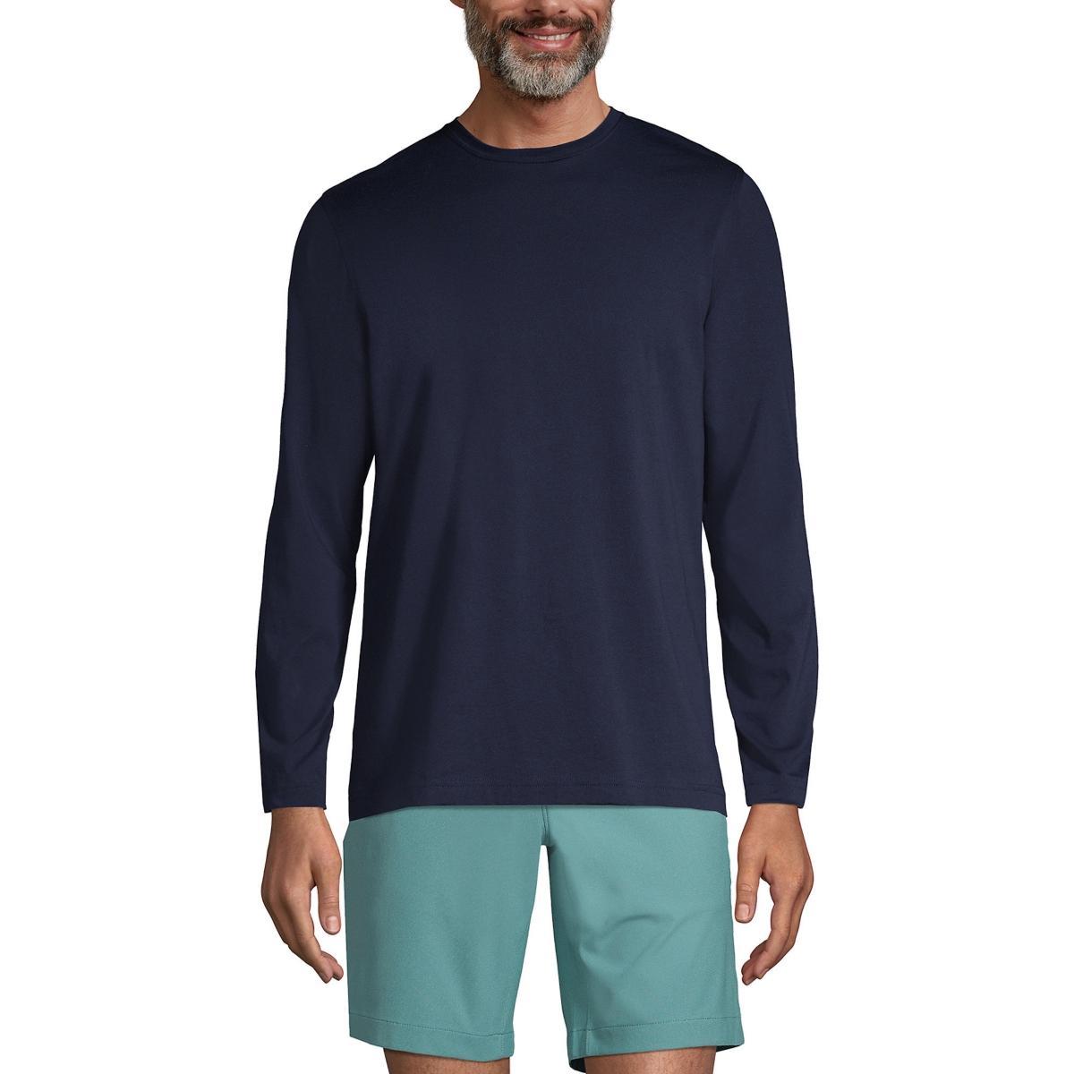 Mens Lands End Classic-Fit Supima Tee Product Image